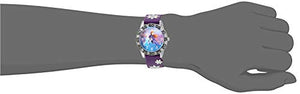 Disney Frozen Kids' Plastic Time Teacher Analog Quartz 3D Strap Watch