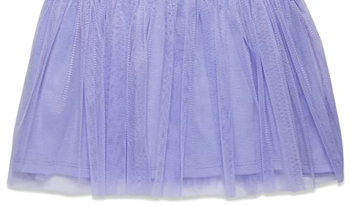 Disney Frozen Elsa Princess Anna Toddler Girls Tulle Dress White/Purple 4T