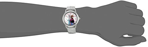 Frozen Elsa & Anna Analog Display Analog Quartz Silver Watch