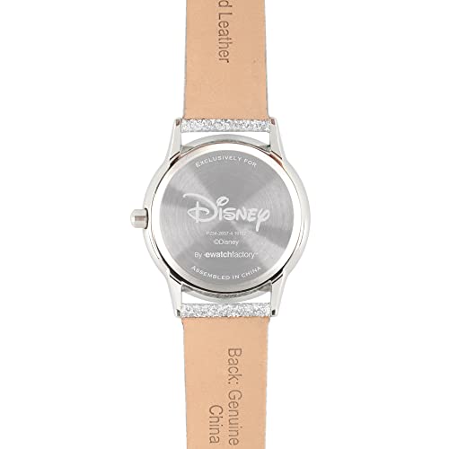 Disney Frozen Kids' Stainless Steel Time Teacher Analog Quartz Strap Watch