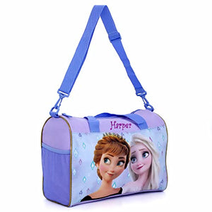 Personalized Licensed Kids Travel Overnight Duffel Bag - 15" (Frozen)