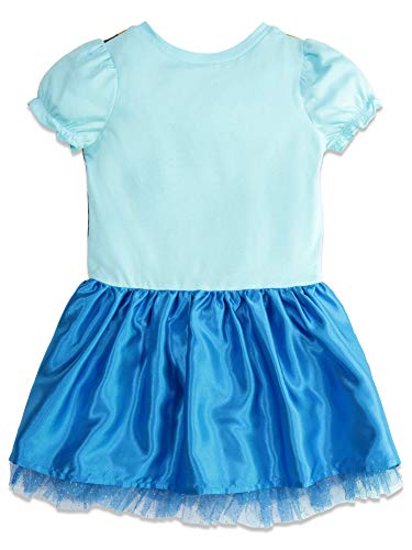 Disney Frozen Anna Toddler Girls Caped Costume Short Sleeve Dress 4T