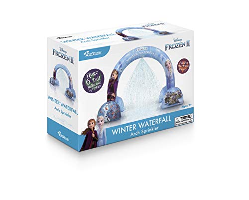 GoFloats Disney Frozen 2 Winter Waterfall Inflatable Arch Sprinkler