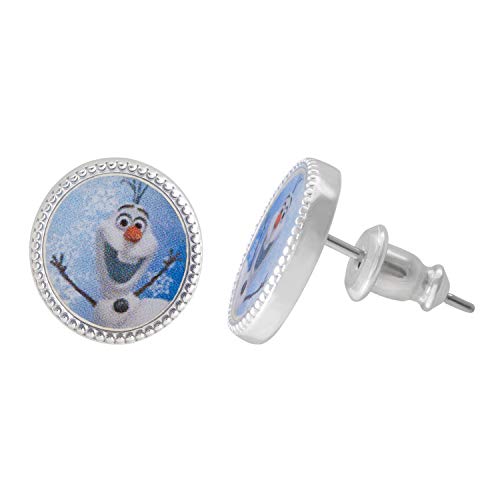 The Snowman Fine Silver Plated Stud Earrings