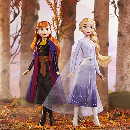 Disney Frozen 2 Elsa Frozen Shimmer Fashion Doll, Skirt, Shoes, and Long Blonde Hair, Toy for Kids 3 Years Old and Up