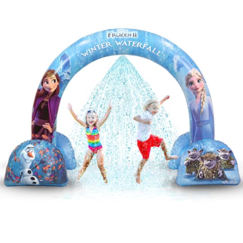 GoFloats Disney Frozen 2 Winter Waterfall Inflatable Arch Sprinkler