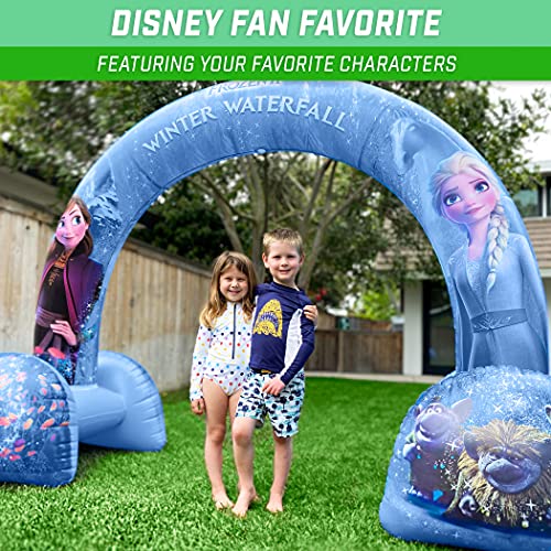 GoFloats Disney Frozen 2 Winter Waterfall Inflatable Arch Sprinkler